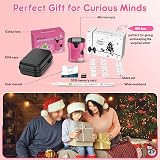 BEBANG 1000X Handheld Digital Microscope 4K 2.0in Screen Kids Pink view 6