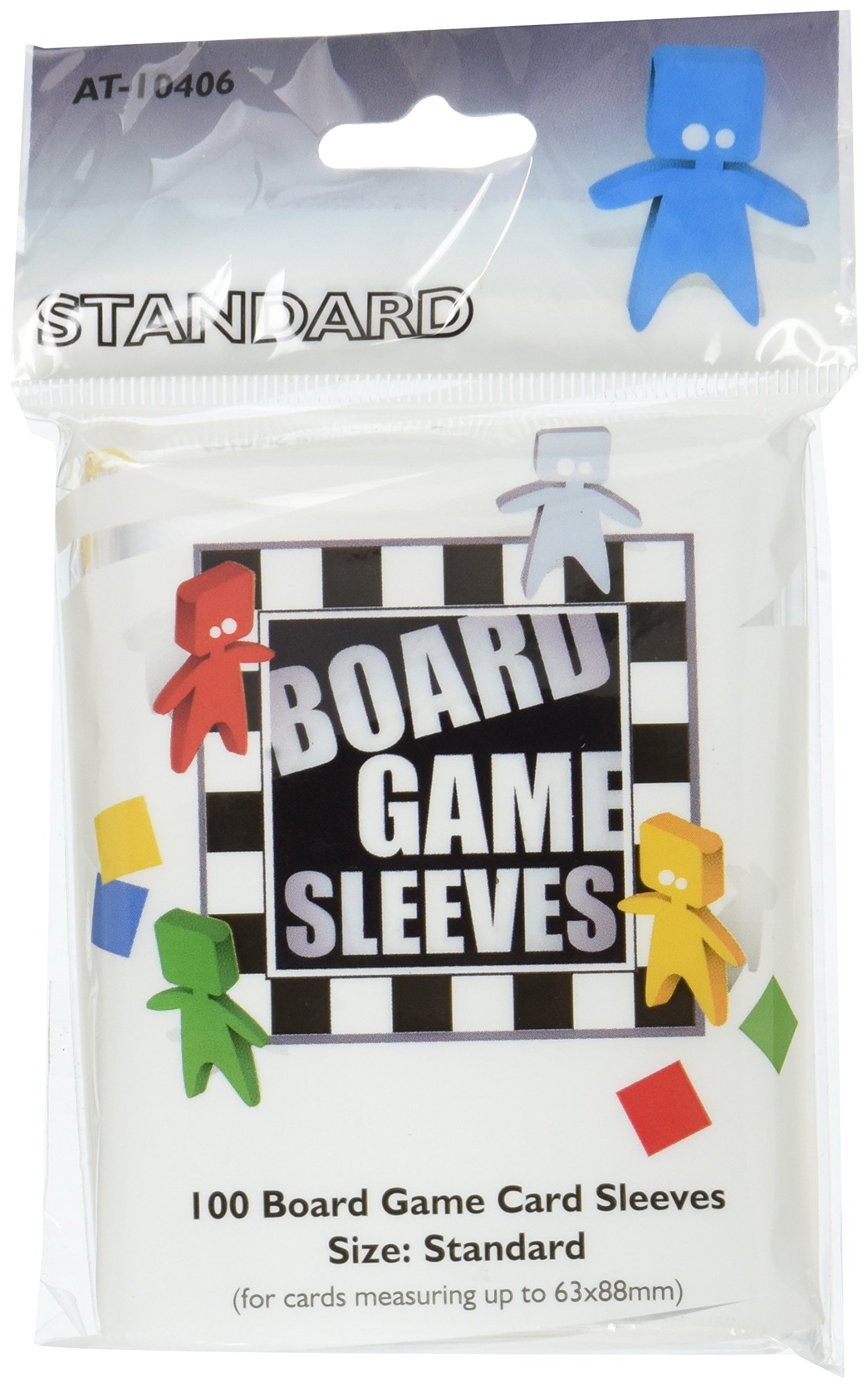 Asmodee Board Game Sleeves-Original 100pk, Standard. Fits cards of 63 x 88 mm or smaller. Acid and PVC Free. Multicoloured. 100 pieces. โ image 1