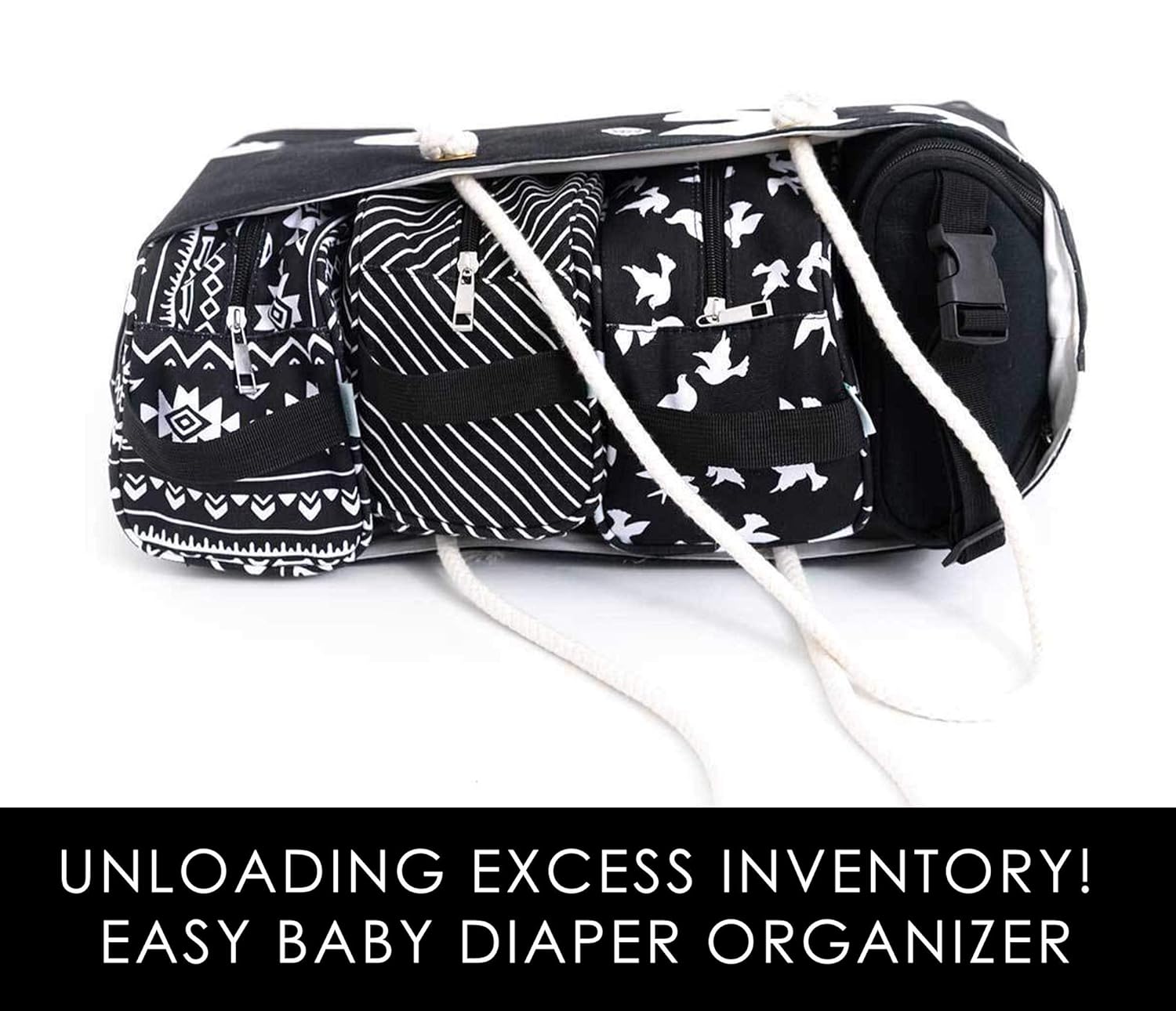 easy baby diaper bag organizer