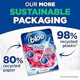 Bloo Power Active Toilet Rim Block Fresh Flowers 3 pack view 6