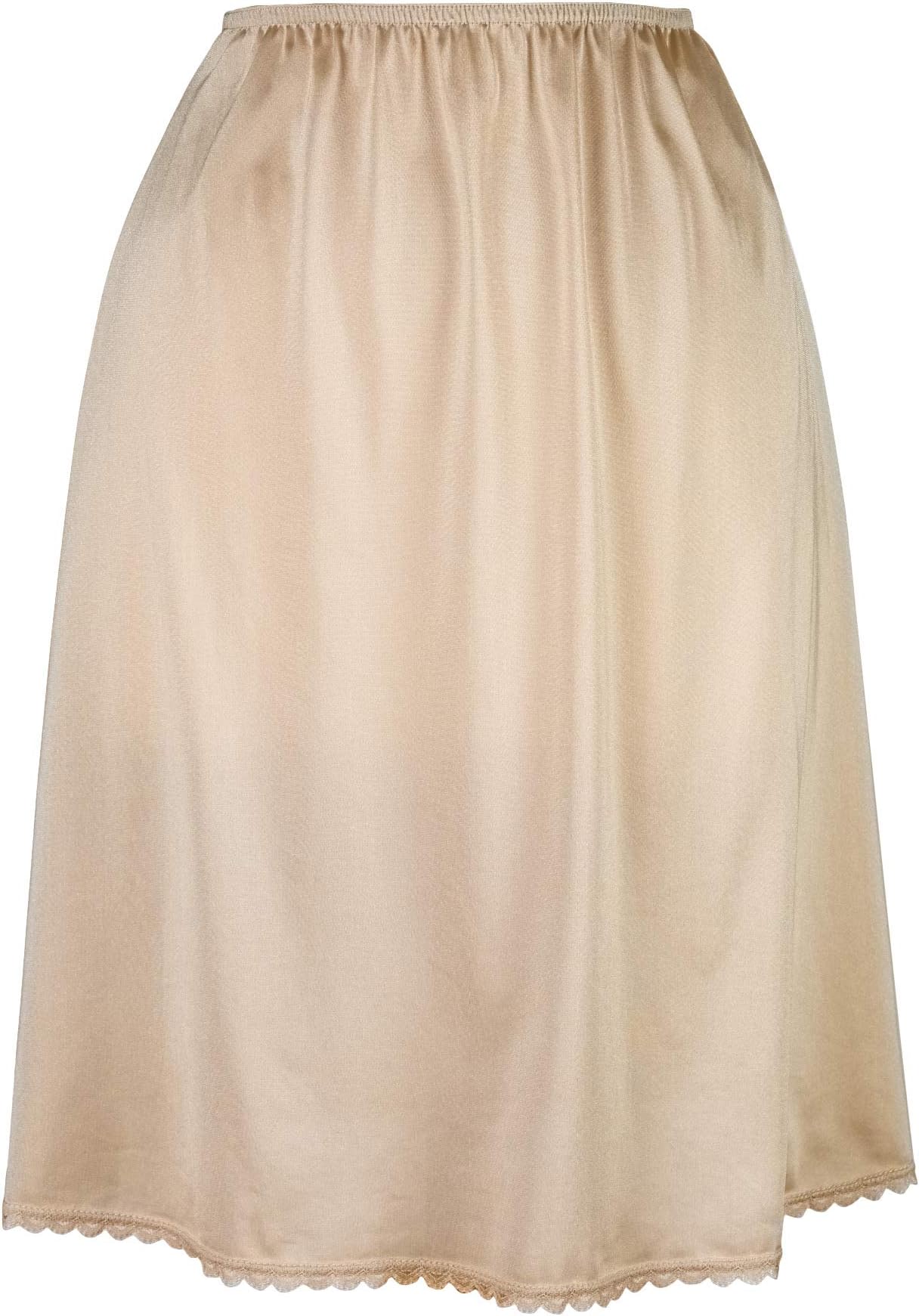 Valair Women's Classic Half Slip Skirt Dress for Ladies and Girls - Slight Flare – Anti Static
