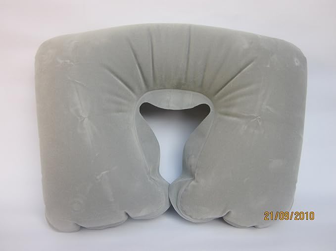 Soft Inflatable Pillow BlowUp Neck Cushion Home/Travel Amazon.co.uk