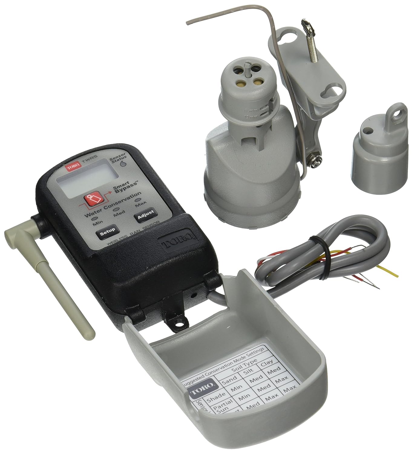 Amazon.com : Toro TWRS Wireless Rain Sensor : Stationary Lawn And Garden  Sprinklers : Garden & Outdoor
