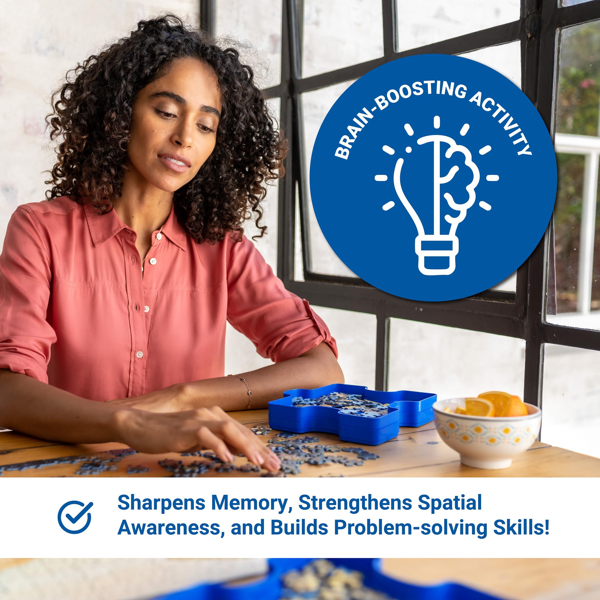 Ravensburger Church Lane - 1000 Piece Jigsaw Puzzle - Charming English Village Church - Bright, Peaceful Imagery - Frameable - Premium Quality - Puzzles for Adults