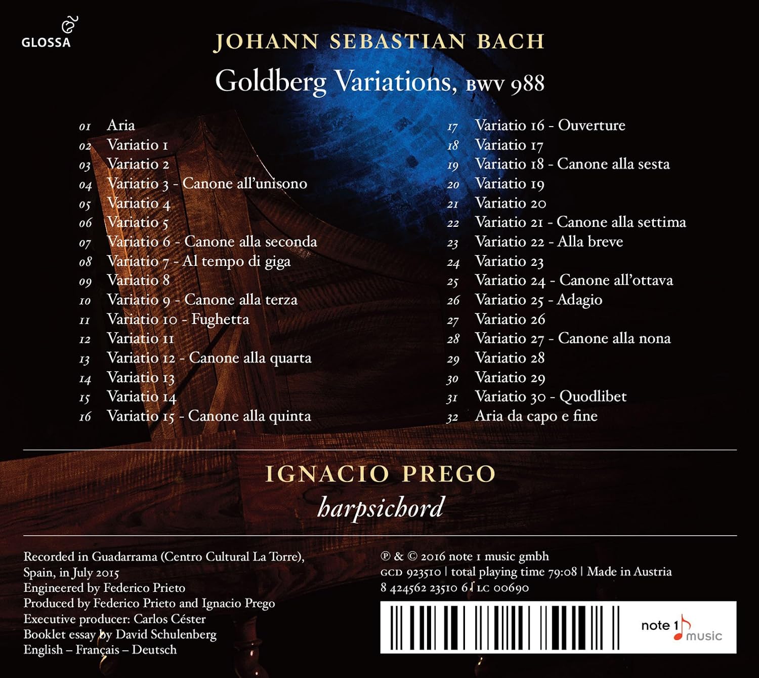 Johann Sebastian Bach - Goldberg Variations BWV 988 - Image 4