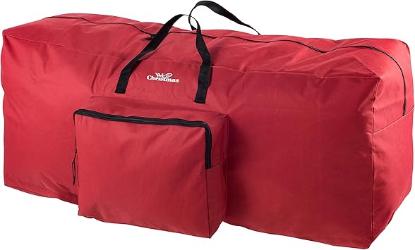 WeRChristmas Caja de Almacenamiento para árbol de Navidad, 7 pies, Rojo