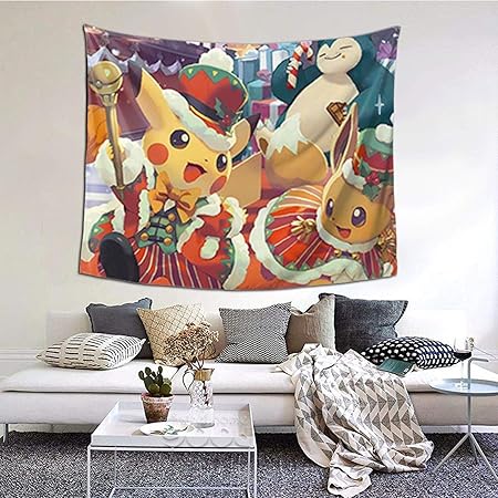 Amazon Co Jp 新品 タペストリーポケモン 11 壁掛け インテリア おしゃれ ポスター 壁飾り 多機能ホーム装飾 ベッドルーム 部屋 個性ギフト 装飾用品 装飾アート新居祝い152 130cm Generic