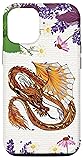 iPhone 12/12 Pro Wildflower Floral With Dragon
