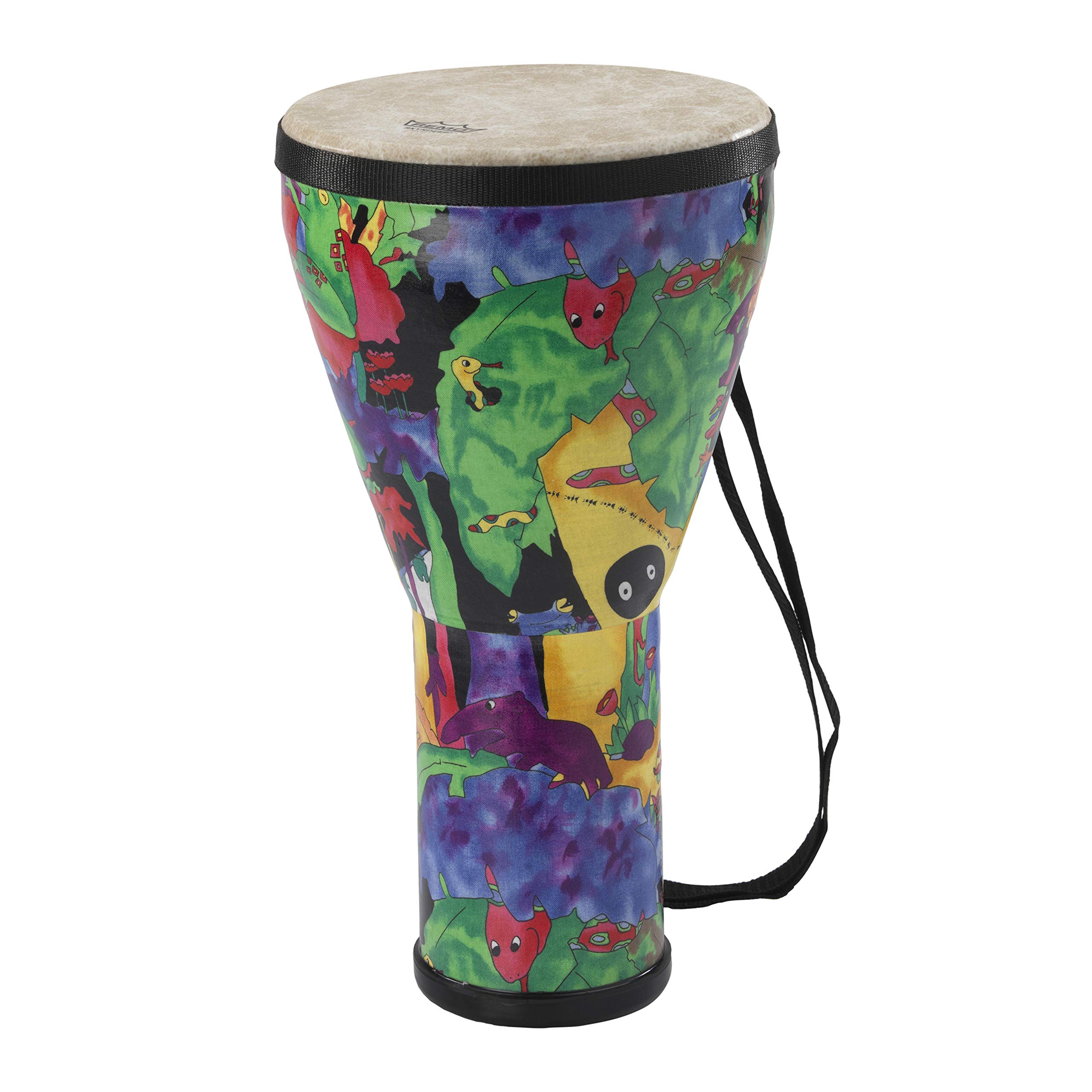 Remo World Percussion - Kids Percussion - Djembe - 8" x 14" - KD-0608-01