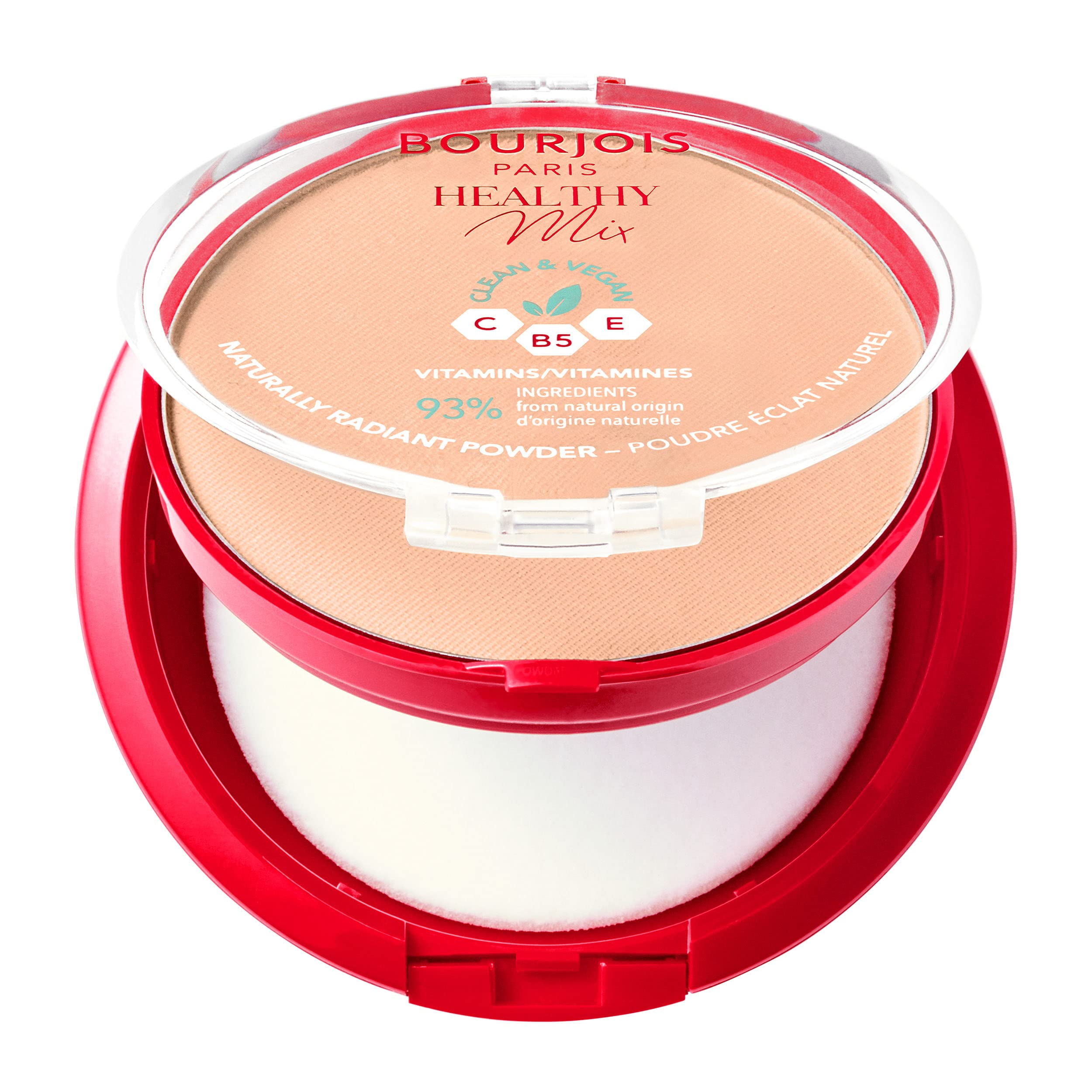 BOURJOIS Healthy Mix Clean & Vegan Naturally Radiant Powder No.02 Vanilla (10 g)