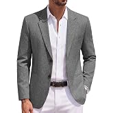 COOFANDY Men's Blazer Casual Two Buttons Sport Coats Lightweight Suit Jacket