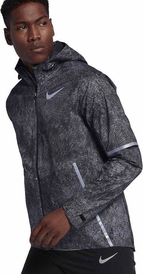 winter solstice reflective running jacket