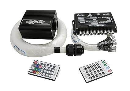 16w Fibre Optic Lighting Shooting Star Ceiling Kit Rgbw Led Color