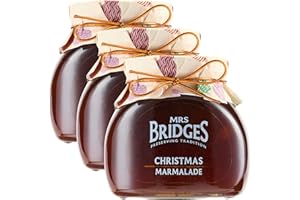 Mrs Bridges Christmas Marmalade, Made in Scotland, 8oz Jar (Pack of 3)
