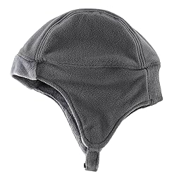 Connectyle Mens Fleece Thermal Skull Cap with Ear