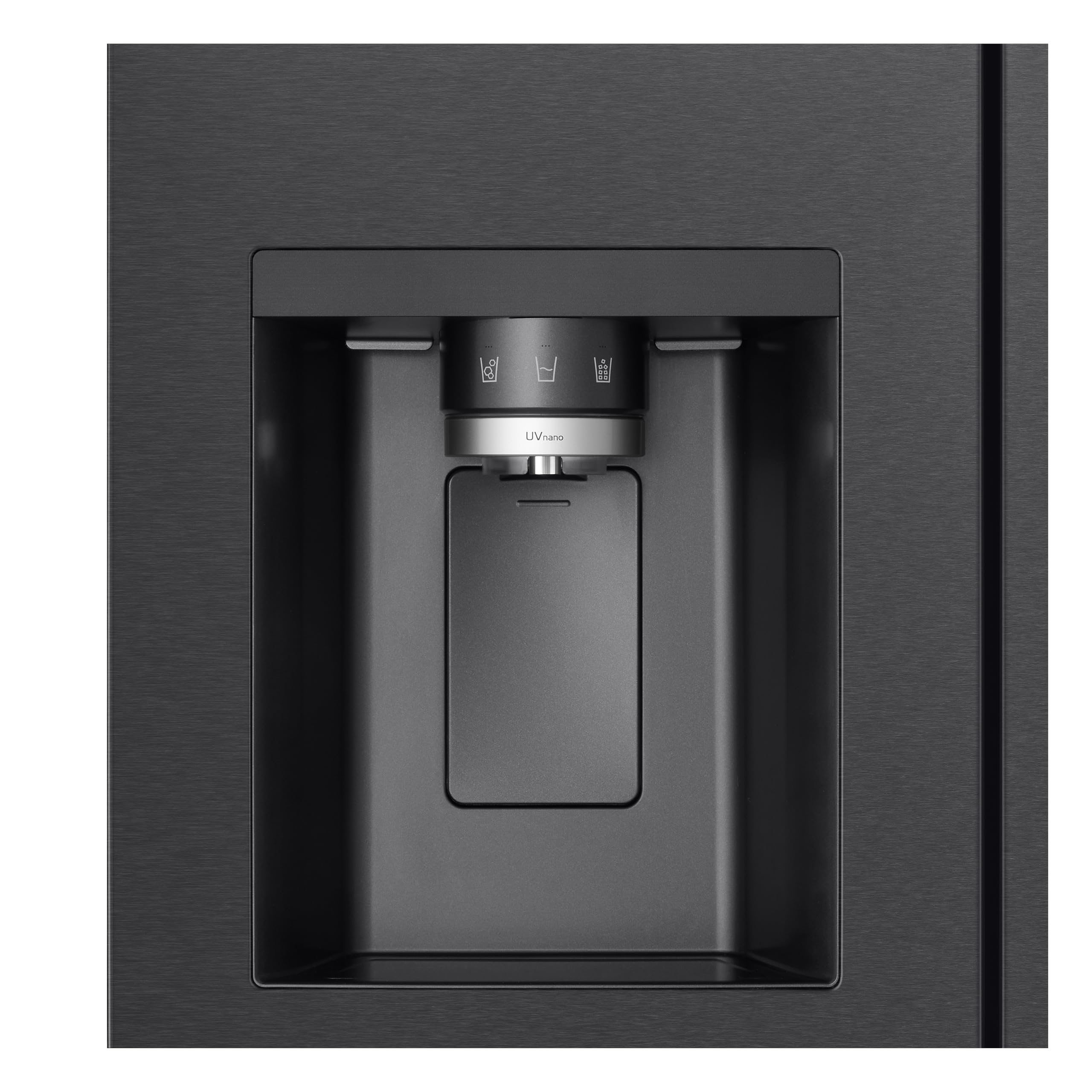 LG GSLE81EPBD Side-by-Side Kühlschrank, 628 L, mit Eis-, Crushed Ice- & Wasserspender, UVnano, LINEARCooling®, DoorCooling+, Total NoFrost, Wassertank, Wi-Fi, Smart Inverter, Schwarz [Energieklasse D] 7