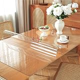 OstepDecor Clear Table Protector 40x60 cm Thick PVC Waterproof Protective Cover view 3