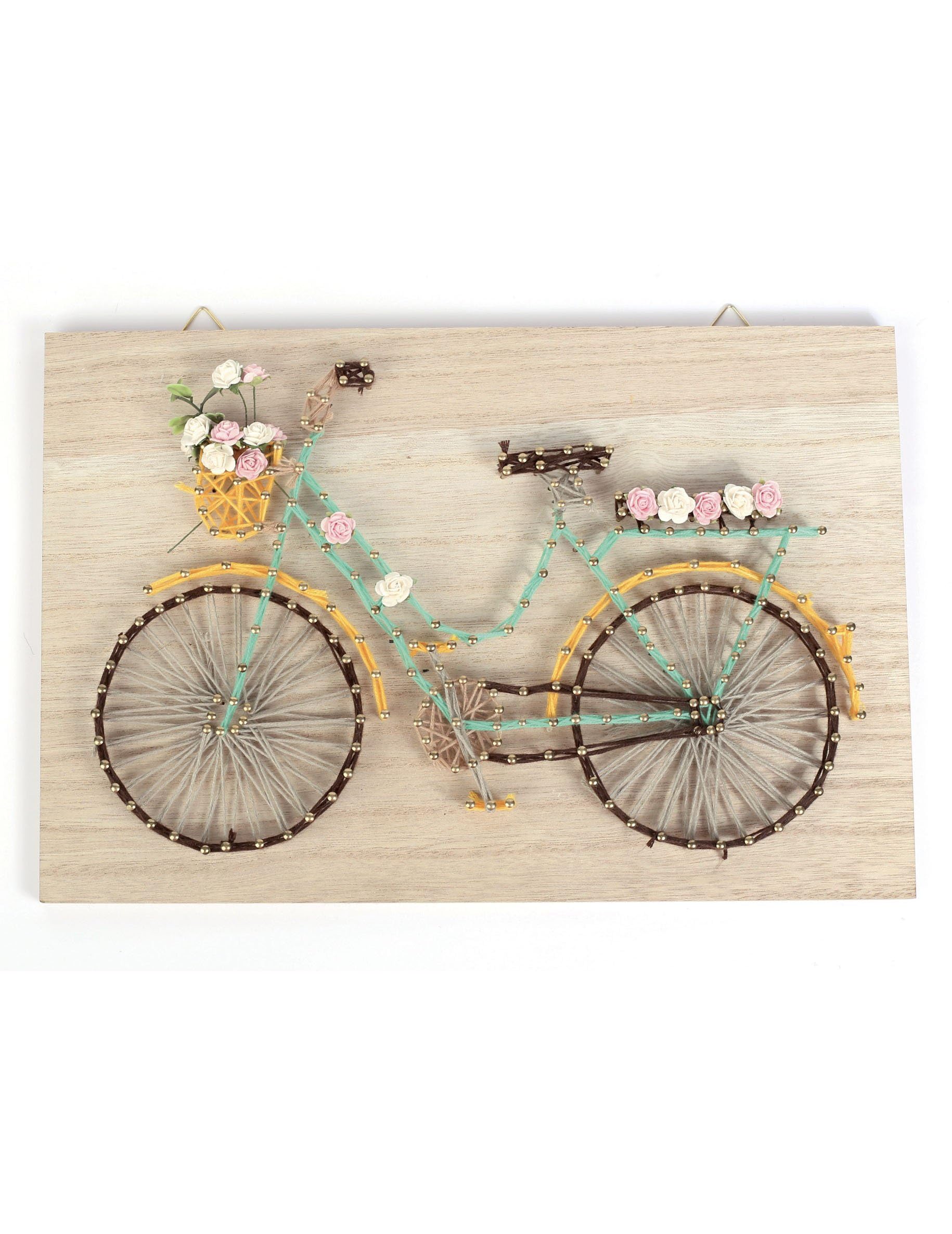 Graine Créative String Art wooden frame set 30 x 20 cm - Bicycle