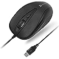 X9 Performance USB Wired Mouse for Laptop - (No Batteries Needed) 6 Button USB Mouse with Side Buttons and Up to 3200 DPI - C