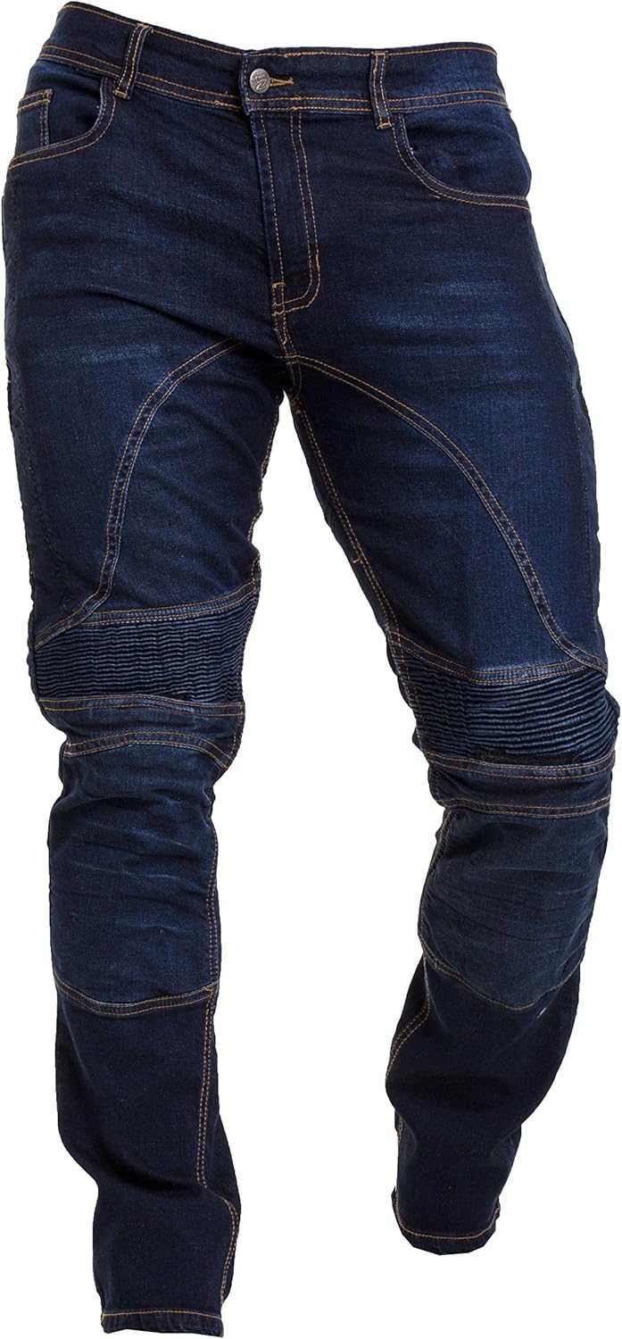 GREAT BIKERS GEAR - Motorbroek voor heren met aramide-voering