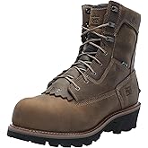 Timberland PRO Men's Evergreen 8 Inch Composite Safety Toe Insulated Waterproof Industrial Logger Work Boot, Turkish Coffee-2024 NEW, 11 M US