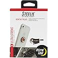 Nite Ize Steelie Vent Mount Kit Plus - Magnetic Car Vent Mount for Smartphones with 2x Holding Power and Restickable Magnet Adapter