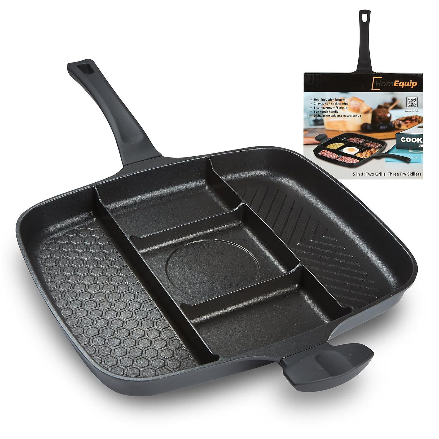 2017 Top 10 Kitchen Gadgets HomeEquip Divided Skillet