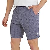 Quiksilver Mens Regular Fit Fixed Waist Water Friendly Active Hybrid Shorts