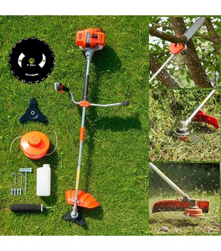 Roçadeira profissional Nakashi L450K com motor Kawasaki TJ045E a