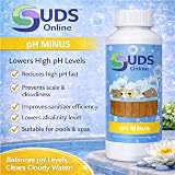 SUDS-ONLINE pH minus reducer dry acid 1KG for pools spas hot tubs view 2