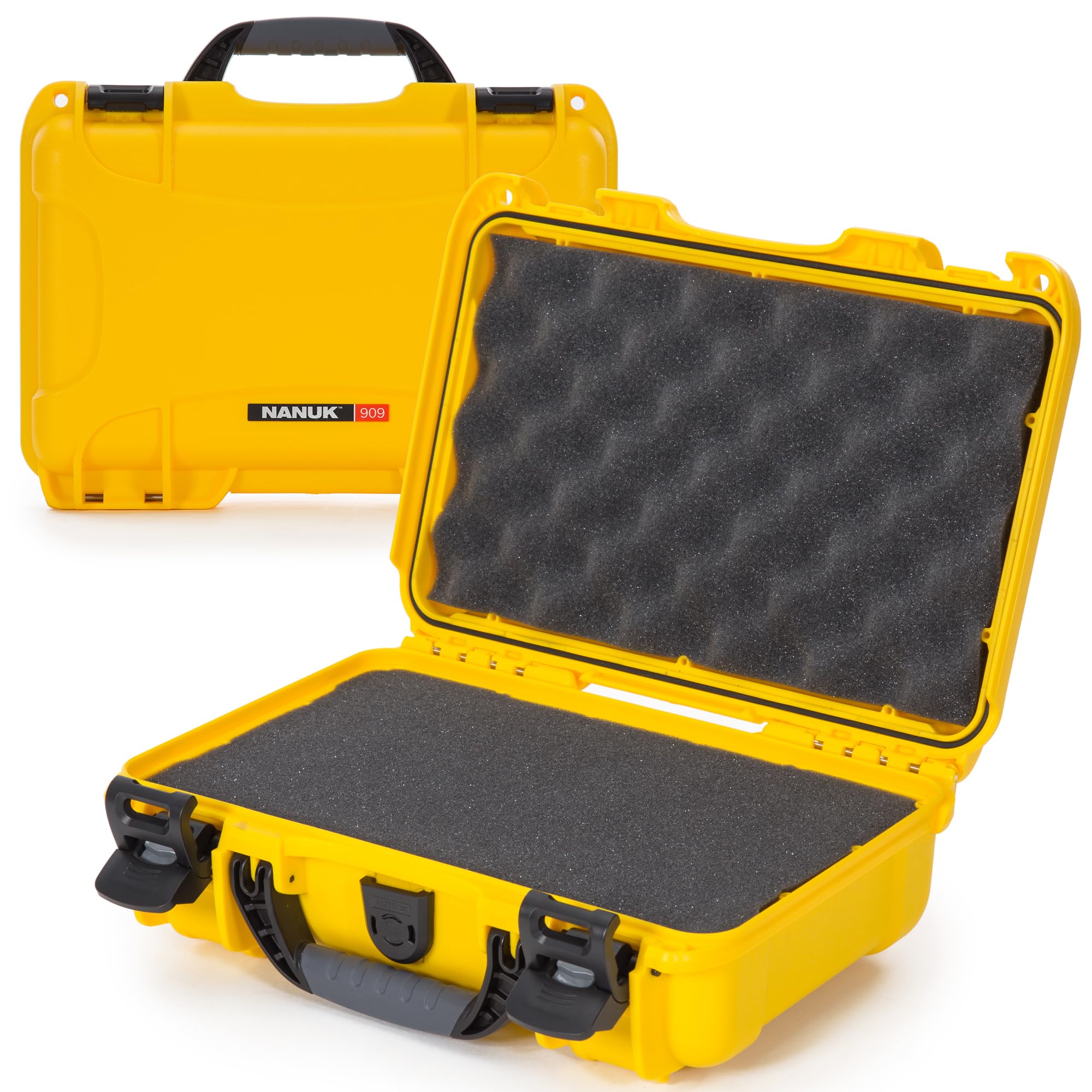 Nanuk 909 Waterproof Hard Case with Foam Insert - Yellow — image 1