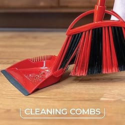 O-Cedar One Sweep Broom with Step-On Dustpan