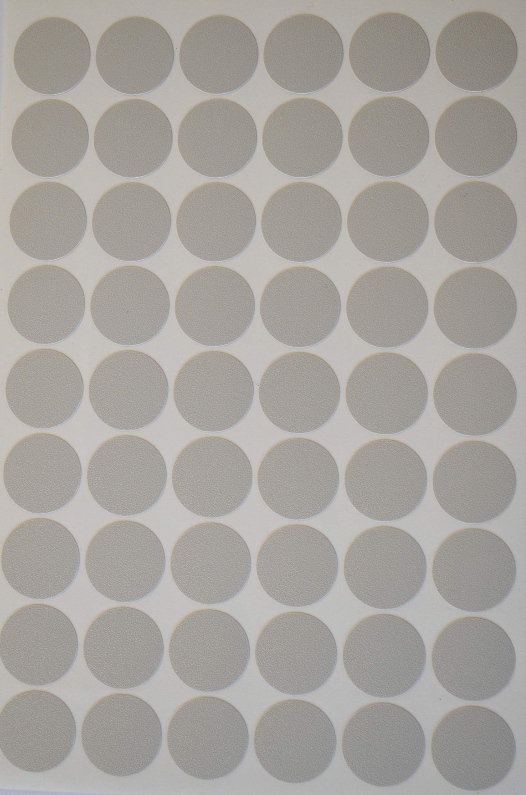 20MM Screw CAM Cover Cap SELF Adhesive Light Grey Textured Wood Grain Bedroom Kitchen Bathroom (6)