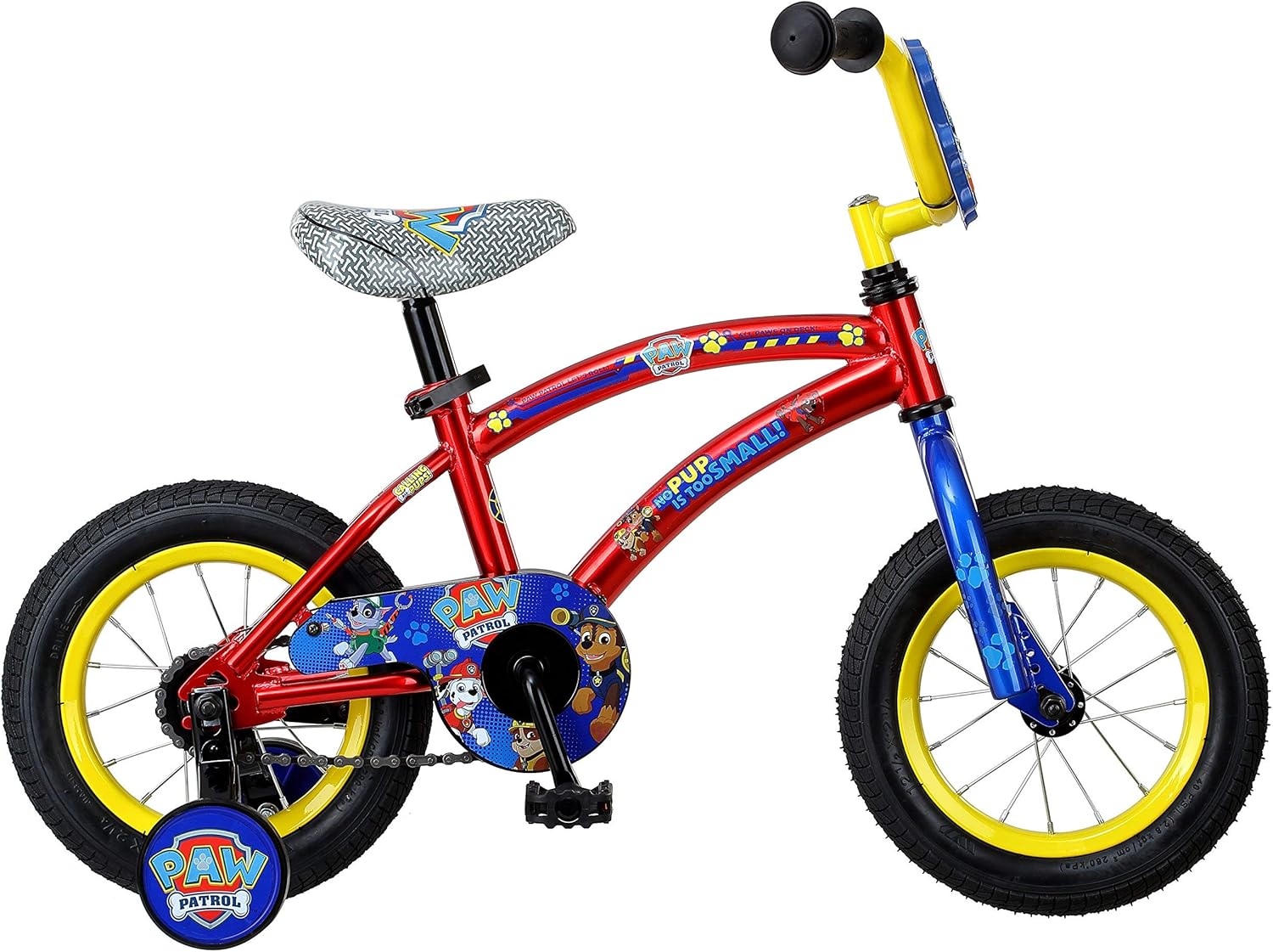 paw patrol training wheels
