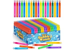 AUROTOPS 360 PCS Mini Bubble Wands,Bubble Party Favors Assortment Toys for Kids,Themed Birthday, Halloween, Goodie Bags, Carnival Prizes, Wedding, Bubble Maker Toys for Kids,Outdoor Gifts for Girls & Boys