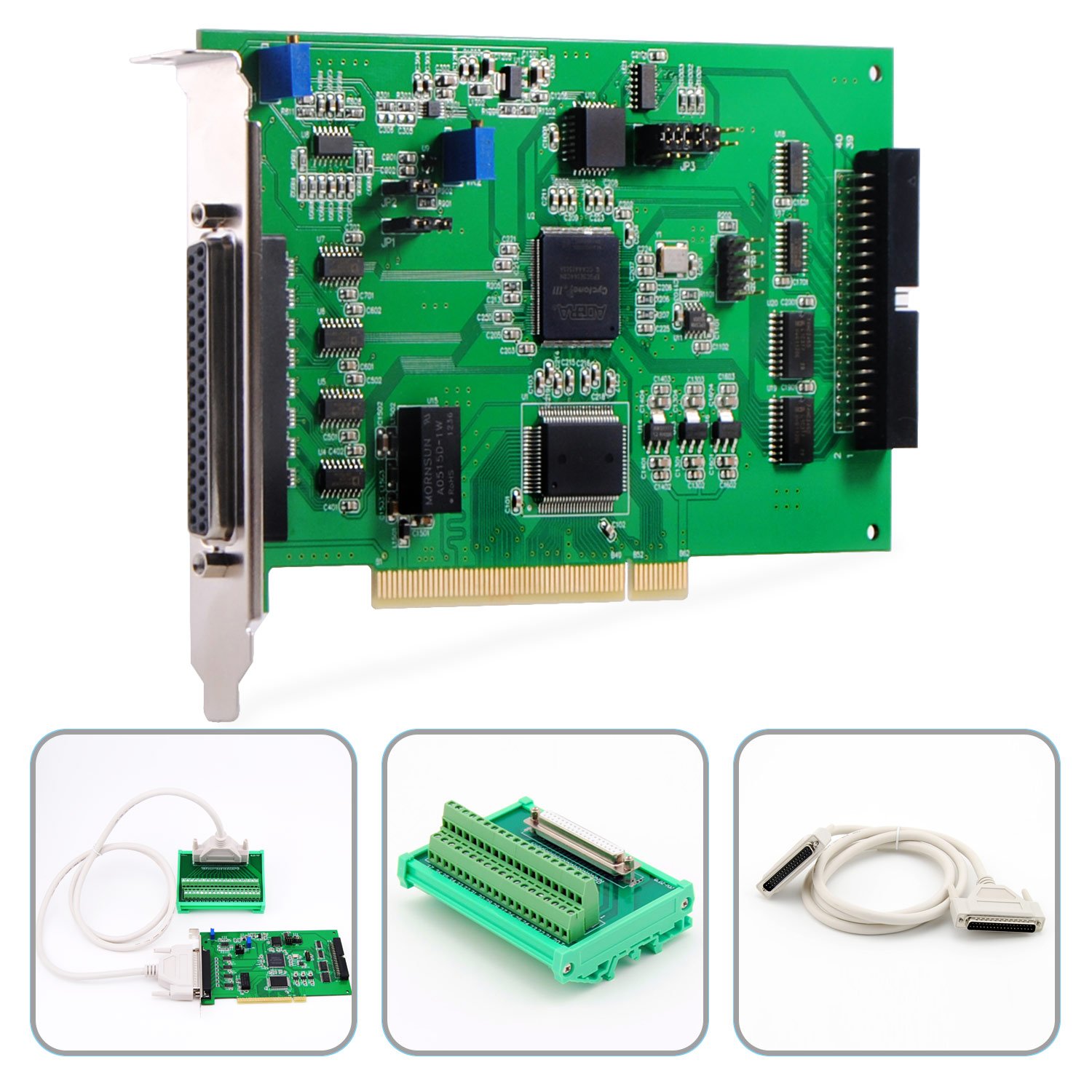 Smacq PCI Data Acquisition Card (DAQ) 500kSa/s 32ch PCI1255 Amazon
