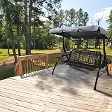 Wudlad Garden Swing Canopy Replacement 195x125cm Waterproof UV PA Polyester view 7