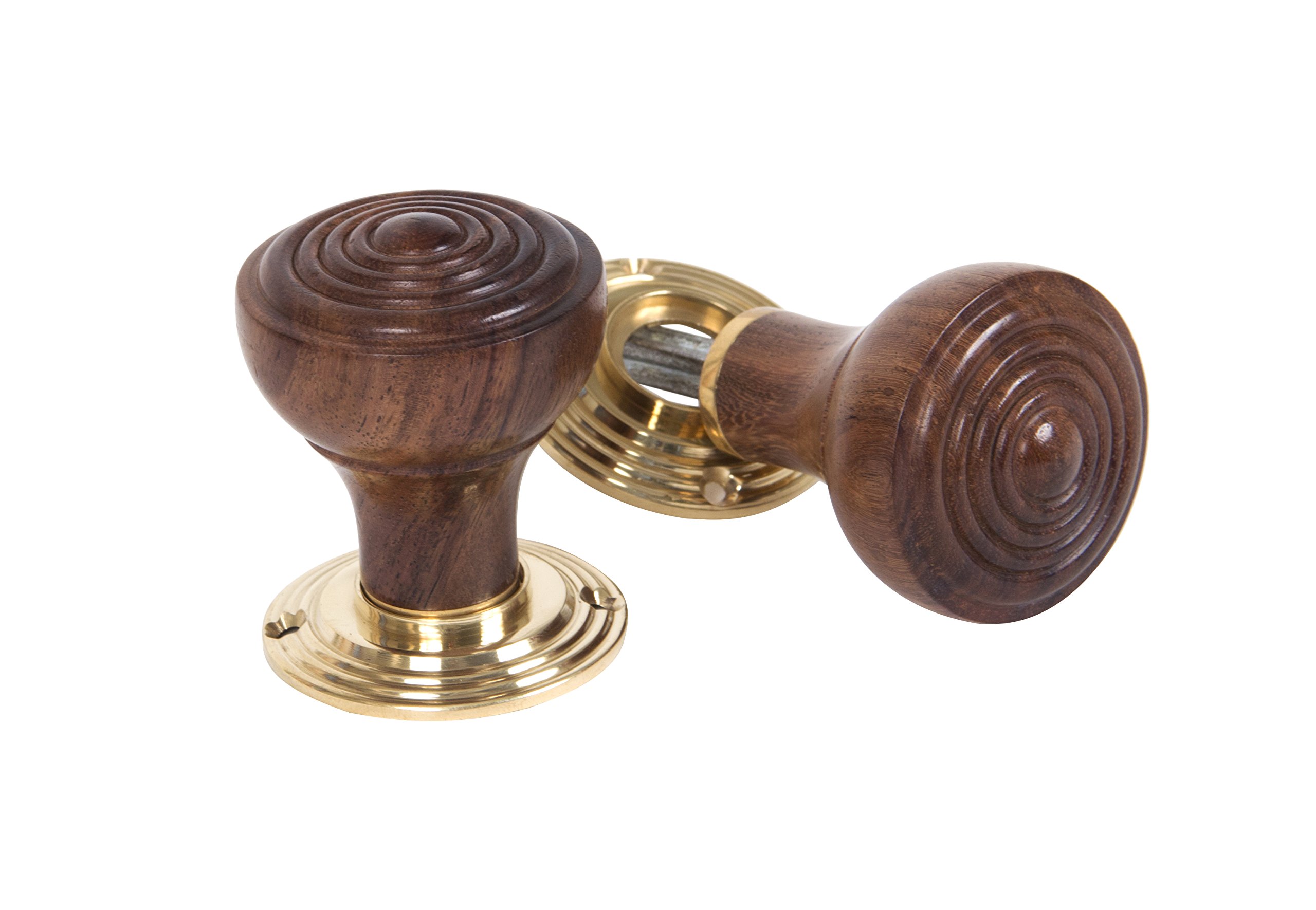 From The Anvil Rosewood Ringed Mortice/Rim Knob Set