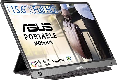 ASUS ZenScreen MB16AH Portable 15.6 Inch IPS Full HD USB Monitor