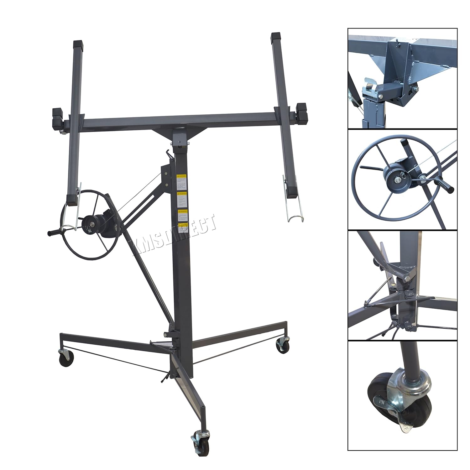 Switzer Quality Mobile 11ft Drywall Lift Hoist Panel Plaster Board