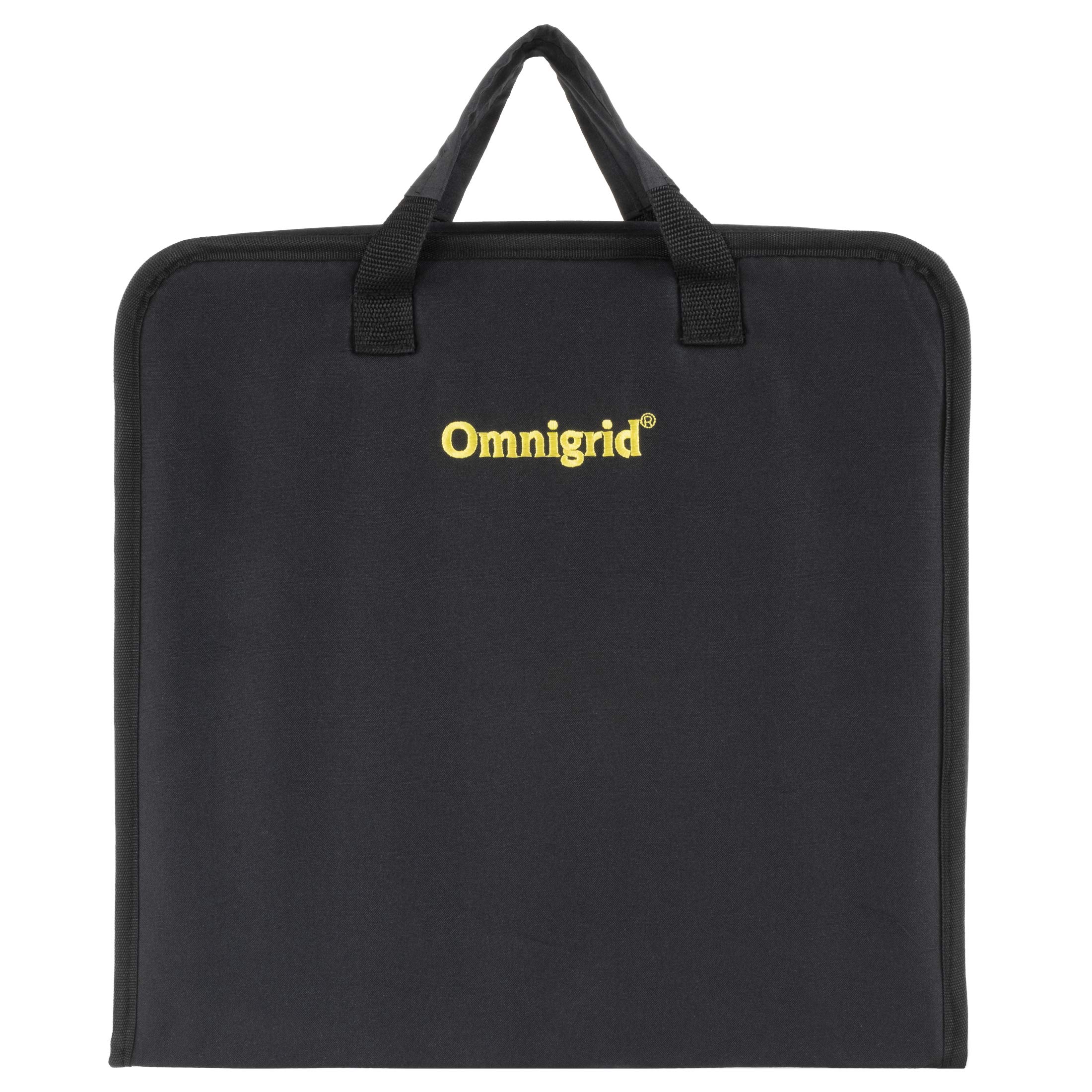 Omnigrid Dritz Quilter's Travel Case-13.5 x 14 x 2.5 inch, Black