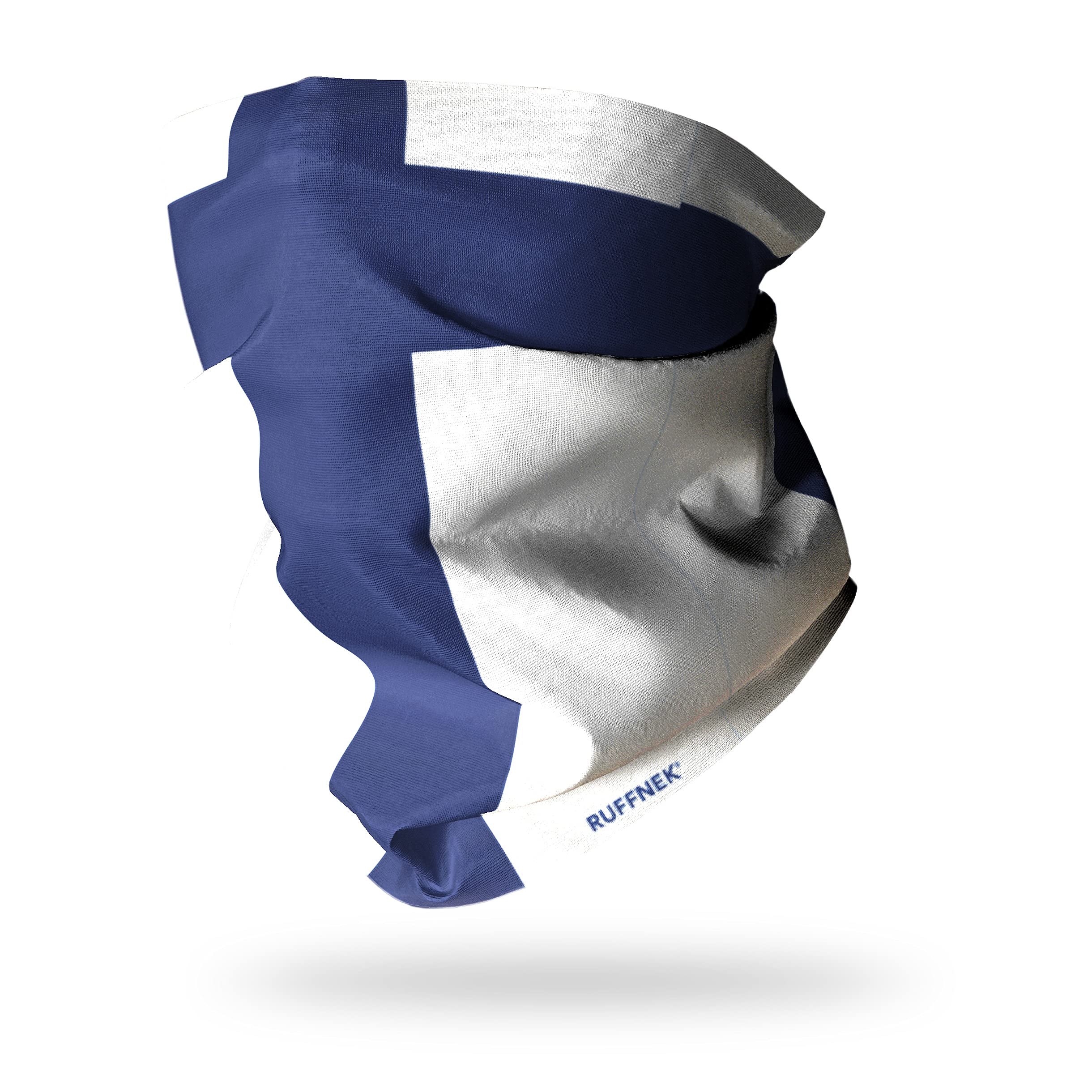 Ruffnek FLAG OF FINLAND Multifunctional Neck Warmer Tube Scarf Ski Snood - Men, Women & children - ONE SIZE