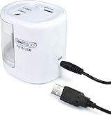 Rapesco 1448 PS12-USB Automatic Pencil Sharpener White USB or Battery view 3