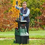 Bosch AXT 25 D Quiet Garden Shredder 2500 W 53L Collection Box 40 mm view 3