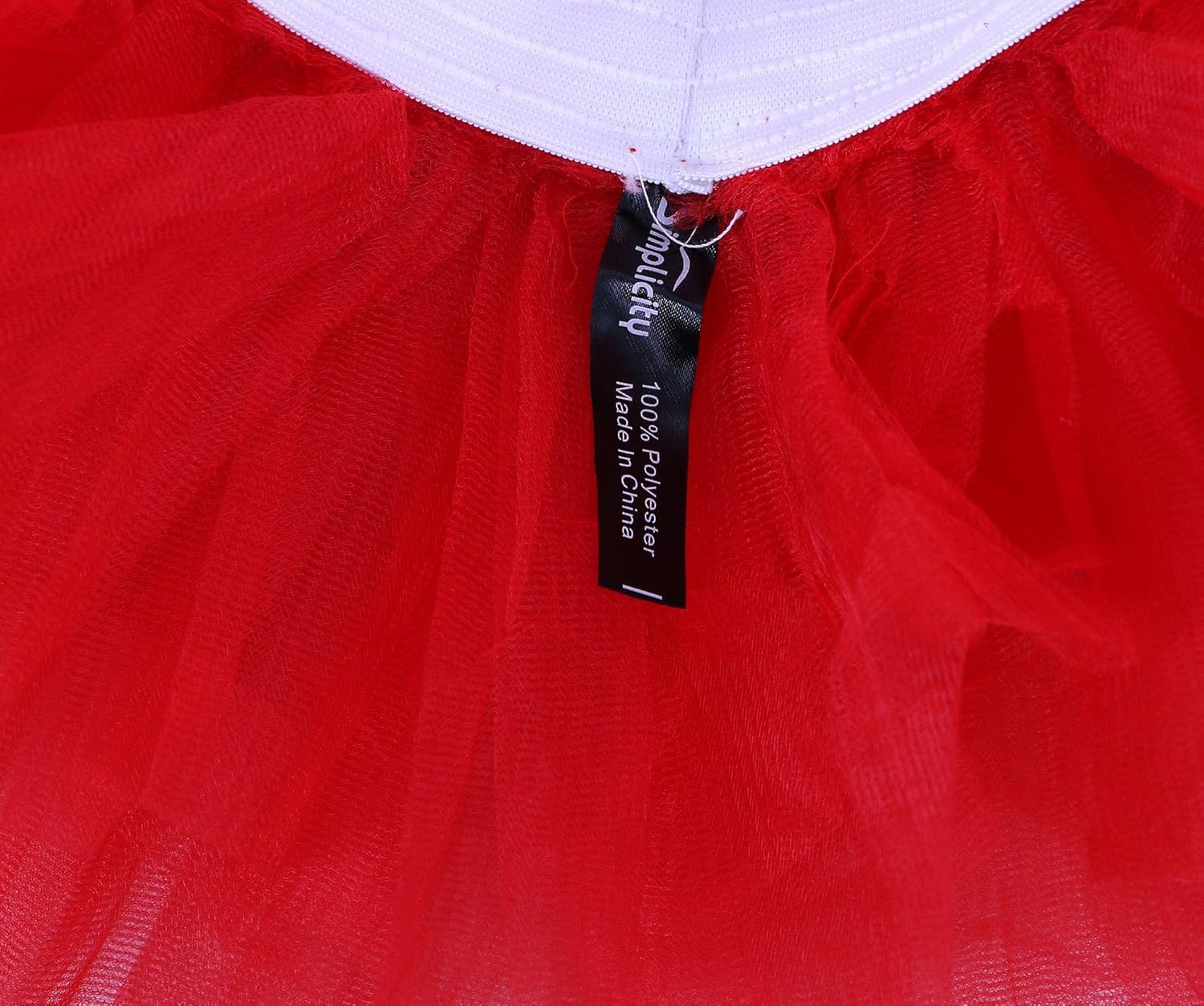 Women's Classic 5-layered Tulle Dash Tutu Ballet Skirts Ruffle Pettiskirt, One Size, Red at  Women’s Clothing store