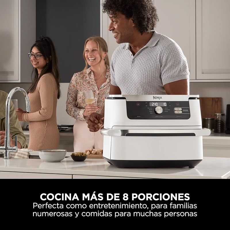 Foodi FlexDrawer, Freidora de Aire con Zona Flex, Blanco