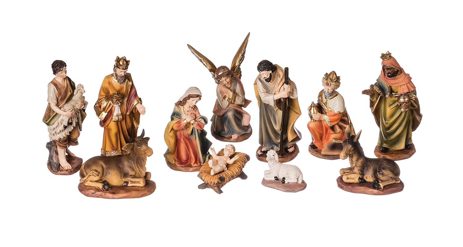 Roman 11 Piece Nativity Set Amazon.in Home & Kitchen