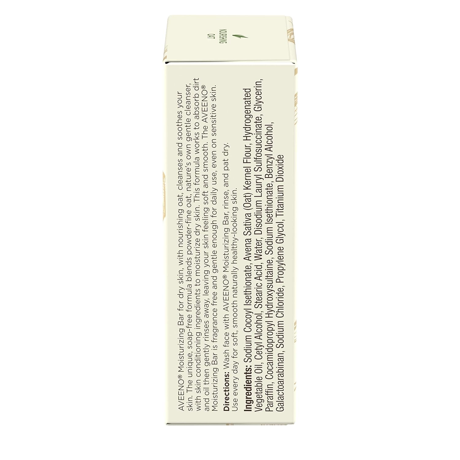 Aveeno Gentle Moisturizing Bar Facial Cleanser with Nourishing Oat for Dry Skin, Fragrance-free, Dye-Free, & Soap-Free, 3.5 oz: Prime Pantry