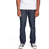 Volcom Mens Vorta Slim Fit Stretch Denim Jeans – Comfortable Flexible Denim Pants