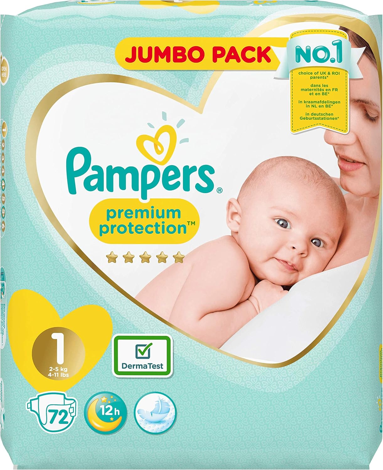 boots pampers premium protection size 6